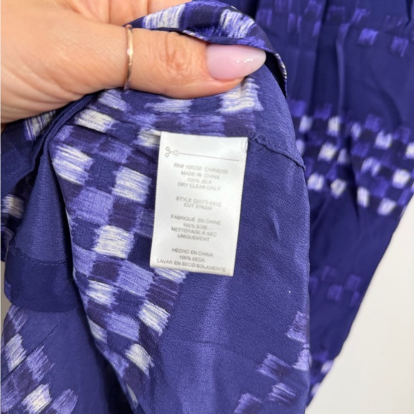 Equipment Ultramarine 100% Silk Shirt Dress - Picture 5 of 5